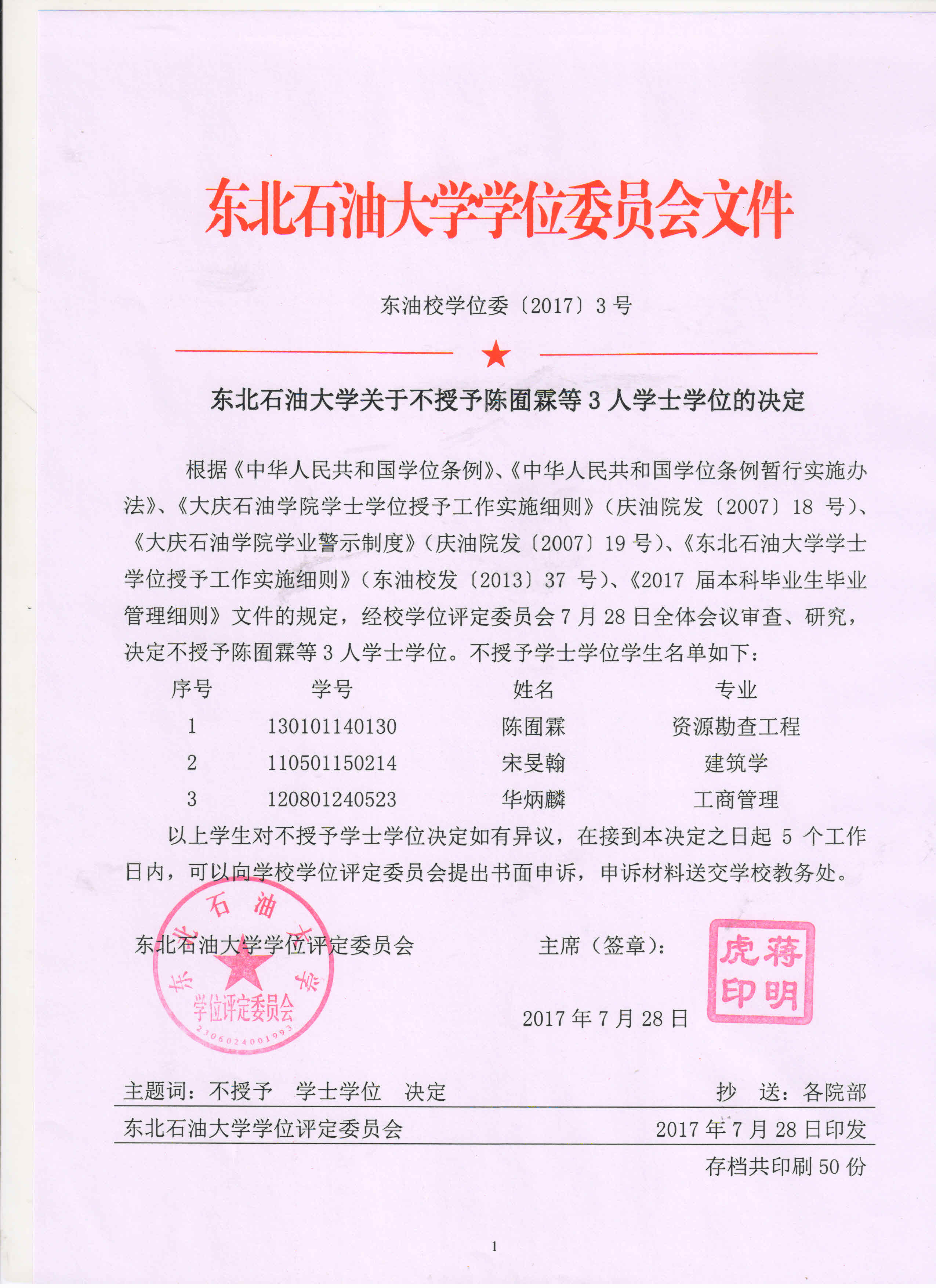 东北石油大学张文喜图片